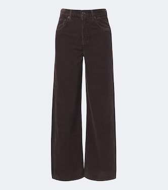 Curve cotton corduroy wide-leg pants | Agolde