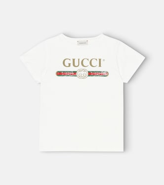Logo cotton T-shirt | Gucci Kids