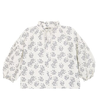 Olivia floral linen blouse | The New Society