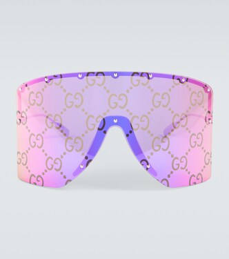 Mask-frame sunglasses | Gucci