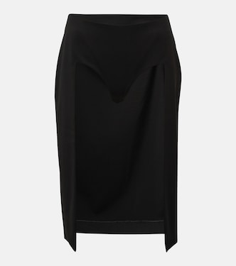 x Lotta Volkova high-rise shorts | Jean Paul Gaultier