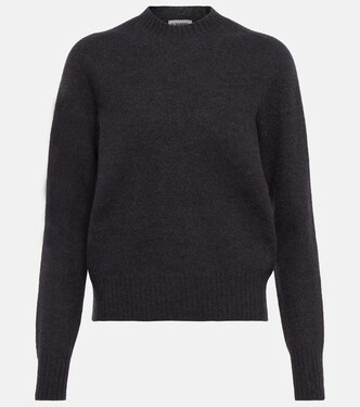 Crew-neck wool sweater | Jil Sander