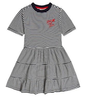 Striped cotton jersey dress | Scotch & Soda Kids