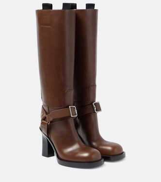 Botas altas 100 de piel | Burberry
