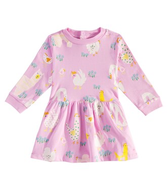 Baby printed cotton dress | Stella McCartney Kids