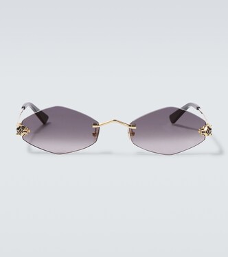 Panthère De Cartier oval sunglasses | Cartier Eyewear Collection