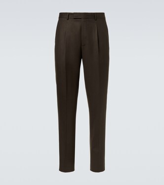Hose aus Wollflanell | Zegna