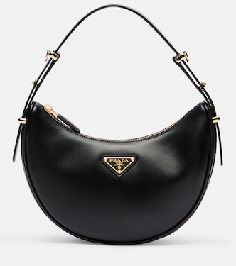 Bolso al hombro Arqué Small de piel | Prada