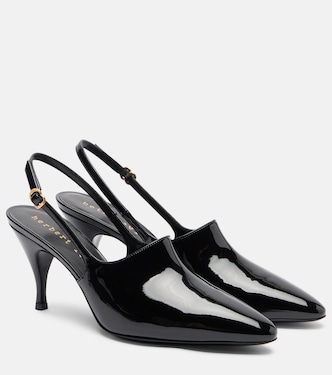 Cover-Up patent leather slingback pumps | Herbert Levine