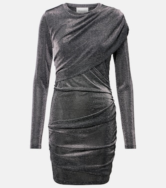 Denise draped jersey lamé minidress | Marant Etoile