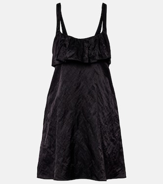 Ruffled satin minidress | Chloé