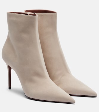 Vera 85 suede ankle boots | Paris Texas