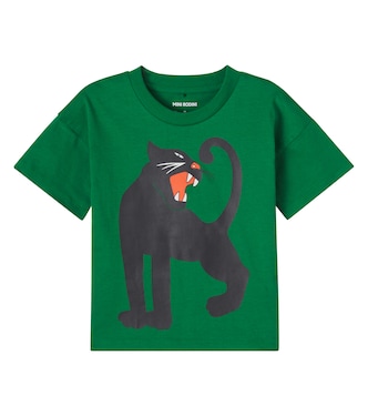 Panther cotton jersey T-shirt | Mini Rodini