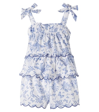Set top e shorts smerlato floreale | Tartine et Chocolat