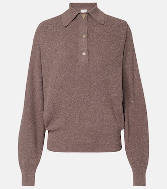 Helga silk polo sweater | Calvin Klein Collection