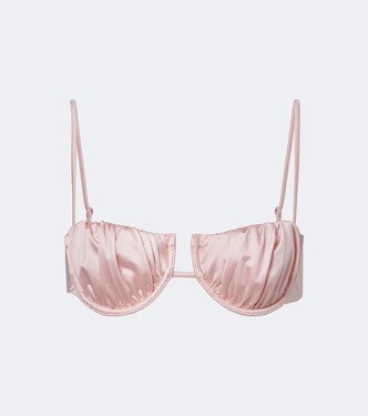 Petal ruched bikini top | Montce