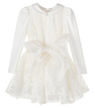 Baby – Abito con ricamo | Monnalisa