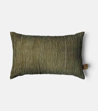 Paesaggio cotton-blend cushion | The House of Lyria