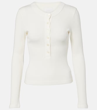 Varra ribbed-knit Henley shirt | Citizens of Humanity