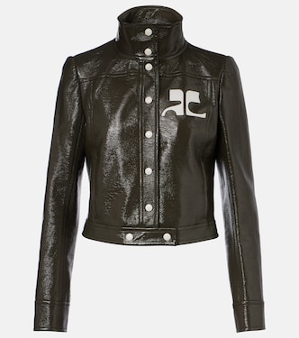 Beschichtete Jacke aus einem Baumwollgemisch | Courrèges