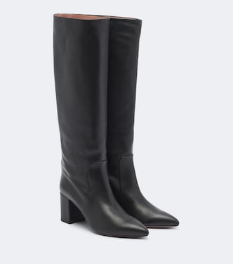 Anja suede knee-high boots | Paris Texas