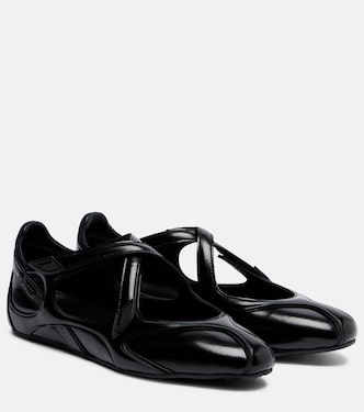 Floor 01 patent leather ballet flats | The Attico