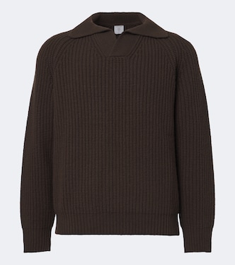 Wool and cashmere polo sweater | Eleventy