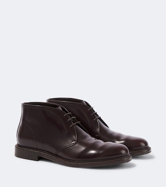 Leather ankle boots | Brunello Cucinelli