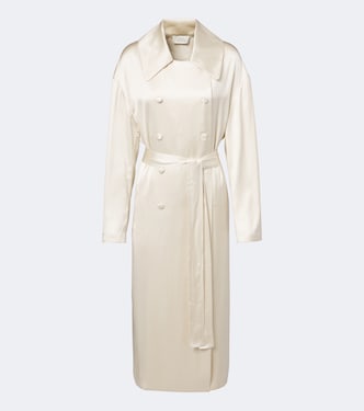 Manteau Erika en satin | Loulou de Saison