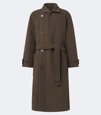 Wool wrap coat | Lemaire