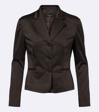 Chaqueta de satén | Gucci