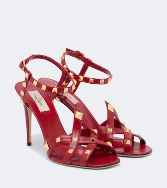 Studdy leather slingback sandals | Valentino Garavani