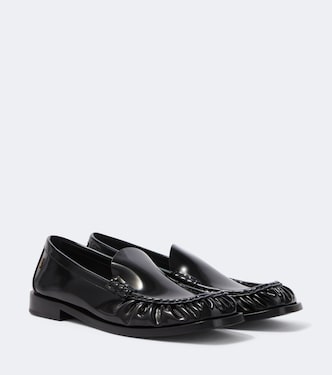 Theobald Cassandre leather loafers | Saint Laurent