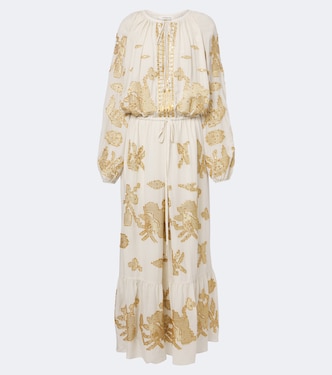 Robe longue à perles | Jacques Wei