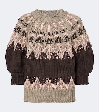 Marty Fair Isle cotton sweater | Altuzarra
