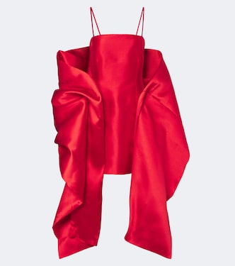 Bessette twill minidress | Solace London