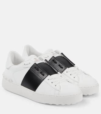 Valentino Garavani Open leather sneakers | Valentino Garavani