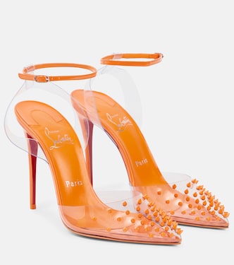 Spikoo 100 PVC and leather pumps | Christian Louboutin