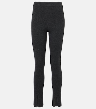 Ribbed-knit cashmere slim pants  | Magda Butrym