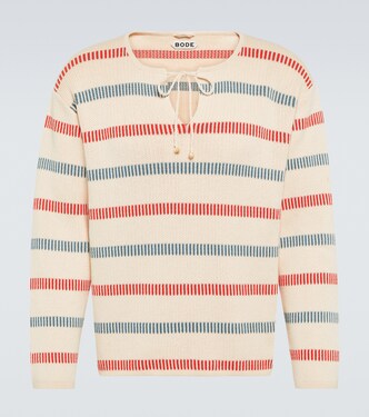 Bay Stripe cotton sweater | Bode