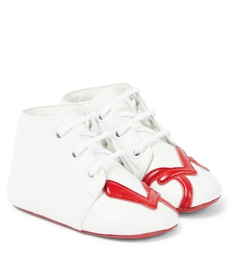Baby Love leather booties | Christian Louboutin Kids