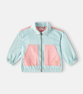 Veste colorblock en coton | Tinycottons