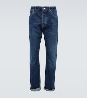Mid-rise straight jeans | Brunello Cucinelli