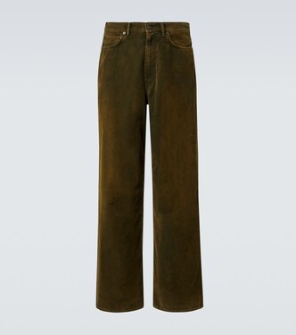 Cotton corduroy wide-leg pants | Acne Studios