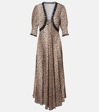 Midikleid Amina aus Crêpe de Chine | Rixo