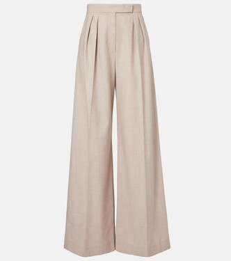 Pantalon ample Zulia en cachemire mélangé | Max Mara