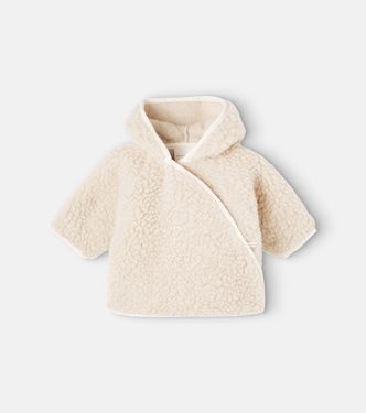 Baby hooded wool jacket | Binibamba