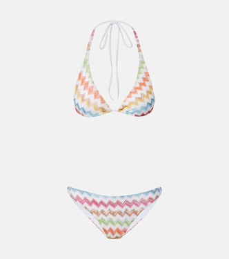 Zigzag lamé bikini | Missoni