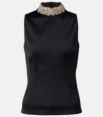 Embellished top | McQueen