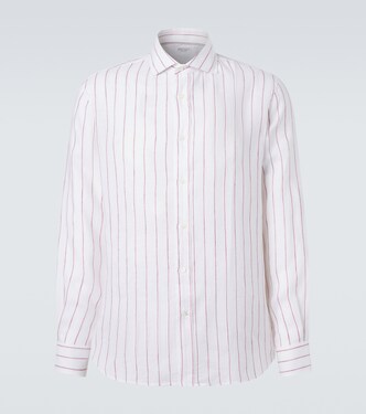 Striped linen shirt | Brunello Cucinelli